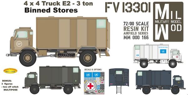 Fordson Thames 4x4 truck E2 - Binned Stores (RAF, UN) MM000-166