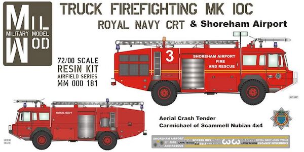 Carmichael - Gloster/ Nubian Firefighting Truck Mk10C CRT (RN) MM000-181
