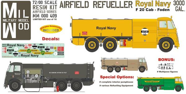 Foden F20 Airfield Refueller (Royal Navy) MM000-409