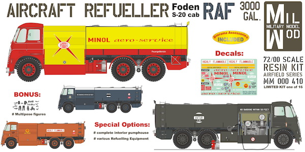 Foden S20 Cab Airfield Refueller (RAF) MM000-410