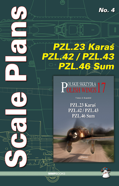 Scale Plans PZL.23 Karas, PZL.42/43, PZL.46 Sum 9788363678357