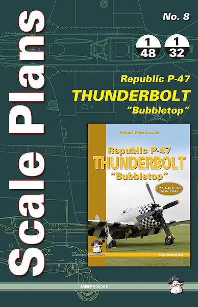 Scale Plans Republic P47 Thunderbolt Bubbletop 9788363678463