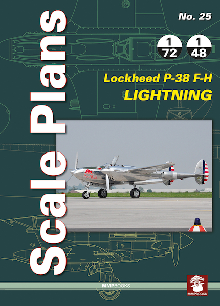 Scale Plans: Lockheed P38F-H Lightning 9788363678876