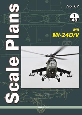 Scale Plans: Mil Mi24D/V "Hind" 9788366549180