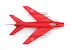 Mikoyan-Gurevich MIG-19S Farmer C, Yellow 45VVS Display Team, Soviet AF, Kubinka AB,1960 Missing antenna  14642PA-PART