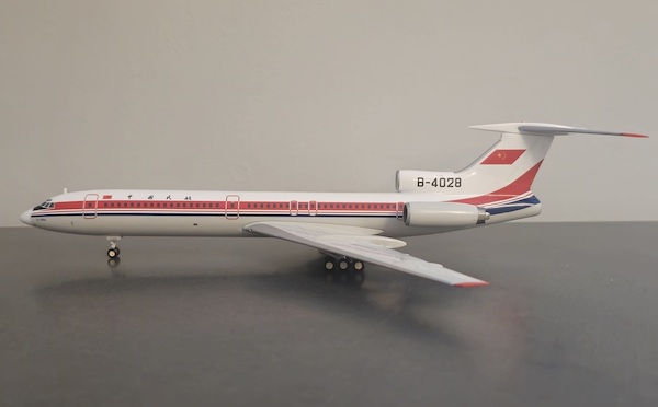 Tupolev Tu154M China Air Force B-4028 Small spot on lower side of stabiliser. P-200-04-SPOT