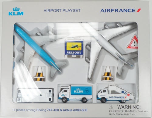 Airport Playset (KLM Boeing 747-400 / Air France A380) 220877