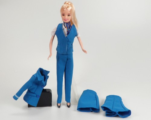 Flight Attendant Doll (KLM) 4897003701029
