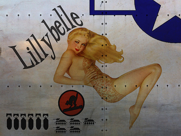 Lillybell Metal Sign - pin up 5728
