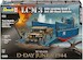 70 years of D-Day June 6 1944, LCM3 50ft Landing craft and 4x4 off road vehicle (Jeeops with trailer) 03000