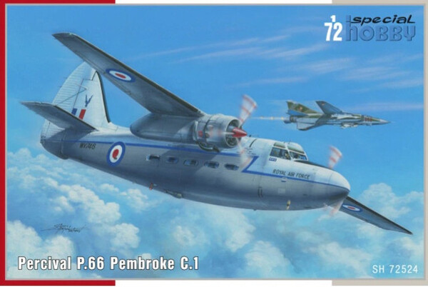 Hunting Percival P66 Pembroke Mk C1  Cold war (RAF) (REISSUE with new markings!)  SH72524