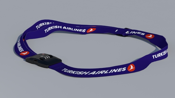Luggage strap with TSA lock - Turkish Airlines LUG-THY