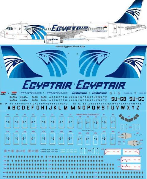 Airbus A320 (Egypt Air)  144-820