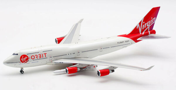 Boeing 747-400 Virgin Orbit N744VG With Wing-mounted Rocket  WB-VR-ORBIT