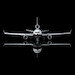 McDonnell Douglas MD11 House Colors N211MD Flaps Down  YY1103F